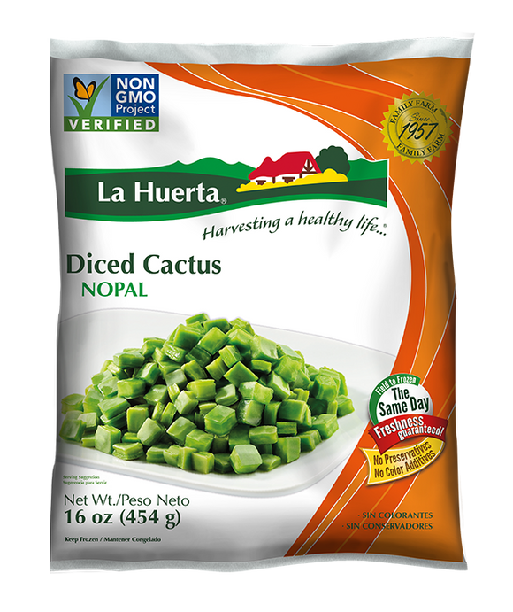 LA HUERTA: Diced Cactus, 16 oz