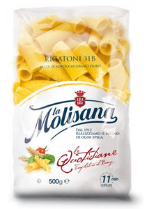 LA MOLISANA: Pasta Rigatoni Bronzo, 16 Oz