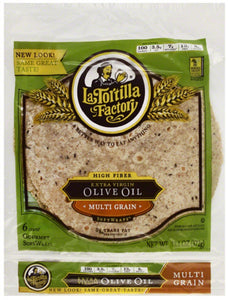 LA TORTILLA FACTORY: Multi Grain Wraps, 13.1 oz