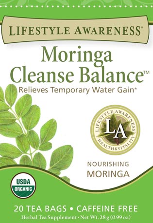 LIFESTYLE AWARENESS: Tea Moringa Cleanse, 20 bg