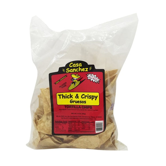 CASA SANCHEZ: Tortilla Thick Crispy, 14 oz