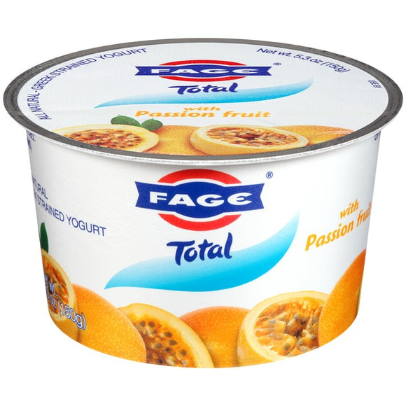 FAGE TOTAL GREEK: Total Yogurt with Passion Fruit, 5.3 oz