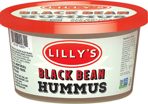 LILLY'S: Hummus Black Bean, 12 oz