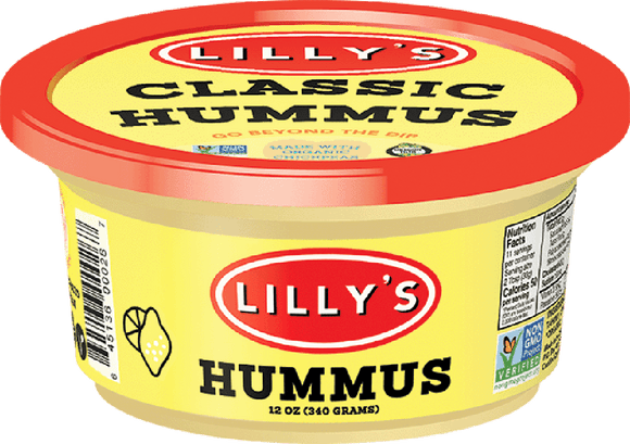 LILLY'S: Classic Hummus, 12 oz