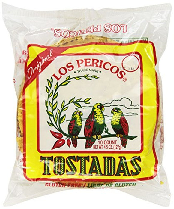 LOS PERICOS: Tostadas Original, 4.5 oz