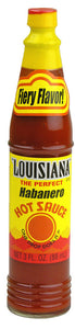 LOUISIANA: Habanero Hot Sauce, 3 oz