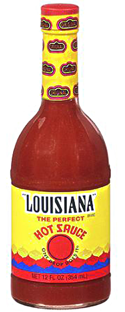 LOUISIANA: Hot Sauce Original, 12 oz