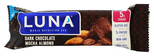 LUNA NUTRITION BAR: Dark Chocolate Mocha Almond, 1.48 oz