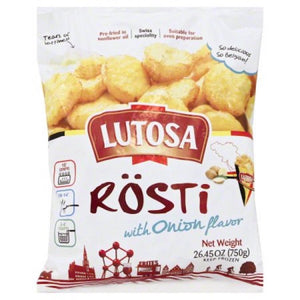 LUTOSA: Rosti with Onion Flavor, 26.45 Oz