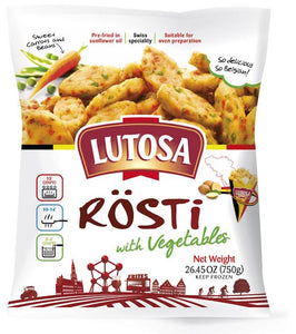 LUTOSA: Rosti with Vegetables, 26.45 Oz