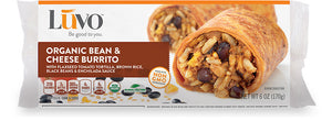 LUVO: Organic Bean & Cheese Burrito, 6 oz