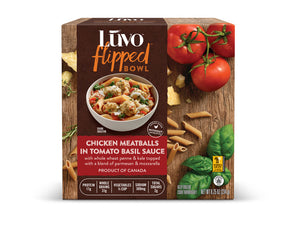 LUVO: Chicken Meatballs in Tomato Basil Sauce, 8.25 oz