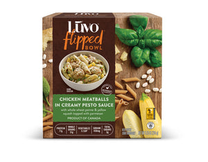 LUVO: Chicken Meatball in Creamy Pesto Sauce, 8.25 oz