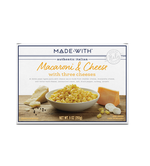 MADE WITH: Macaroni & Cheese Entree, 9 oz