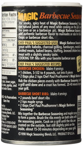 MAGIC SEASONING BLENDS: Magic Barbecue Seasoning, 5.5 oz