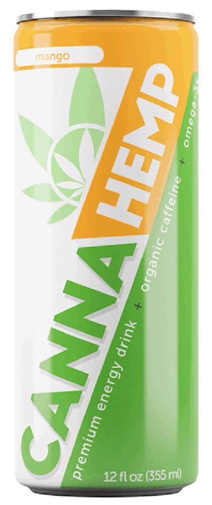 CANNA HEMP: Mango Energy Beverage, 12 fl oz