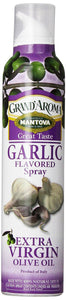 MANTOVA: Extra Virgin Olive Oil Garlic Flavored Spray, 8 oz