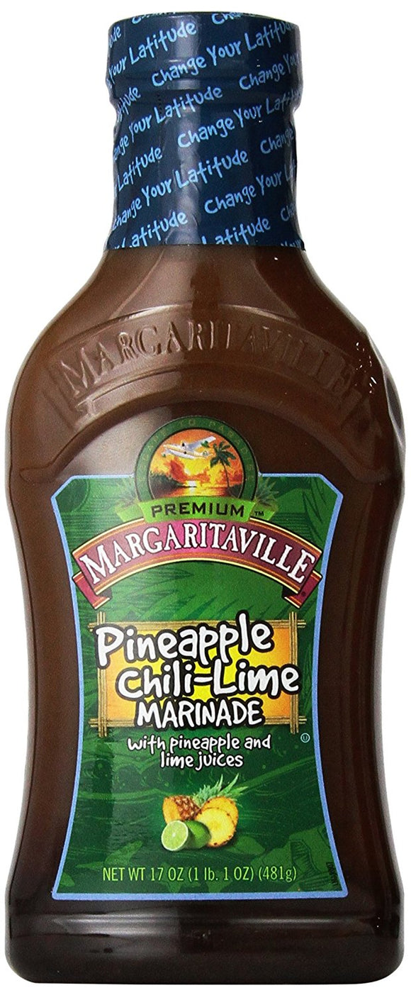 MARGARITAVILLE: Pineapple Chili Lime Marinade, 17 Oz