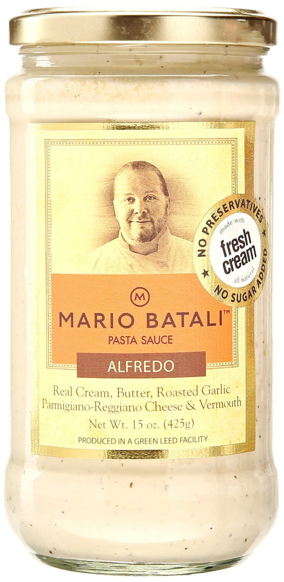 MARIO BATALI: Alfredo Pasta Sauce, 15 oz