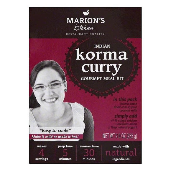 MARION'S: Kitchen Korma Curry Cooking Kit, 9 Oz