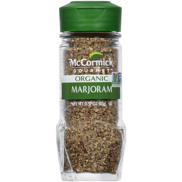 MC CORMICK: Organic Majoram, 0.37 oz