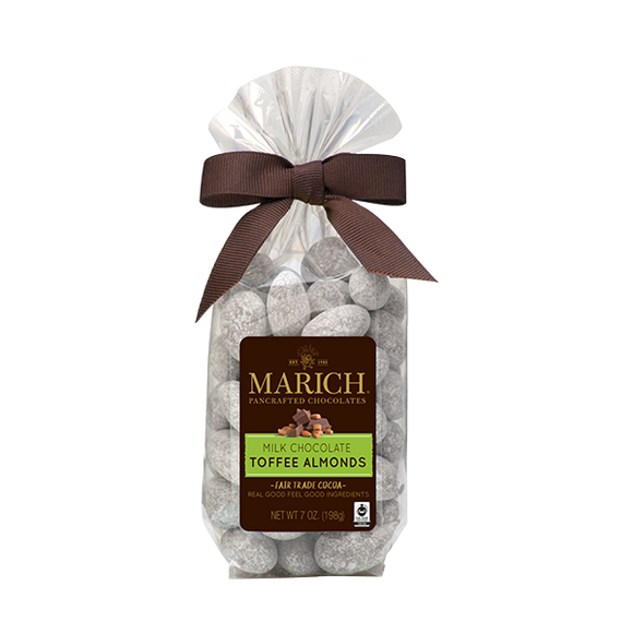 MARICH: Chocolate Toffee Almonds, 7 oz