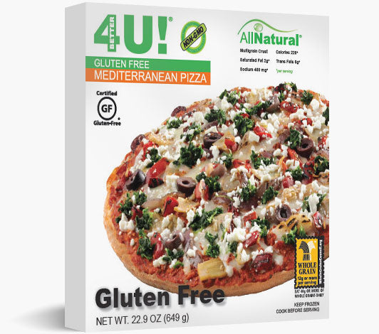 BETTER FOR YOU FOOD: Gluten Free Mediterranean Pizza, 22.9 oz