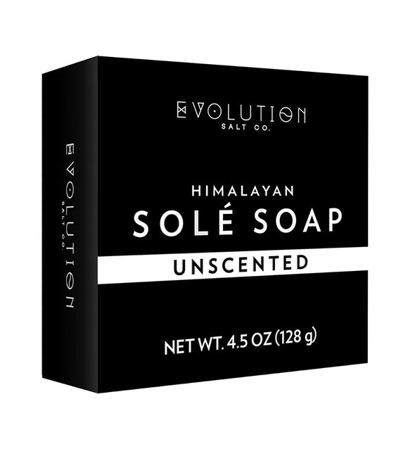 EVOLUTION SALT: Unscented Natural Sole Bath Soap, 4.5 oz