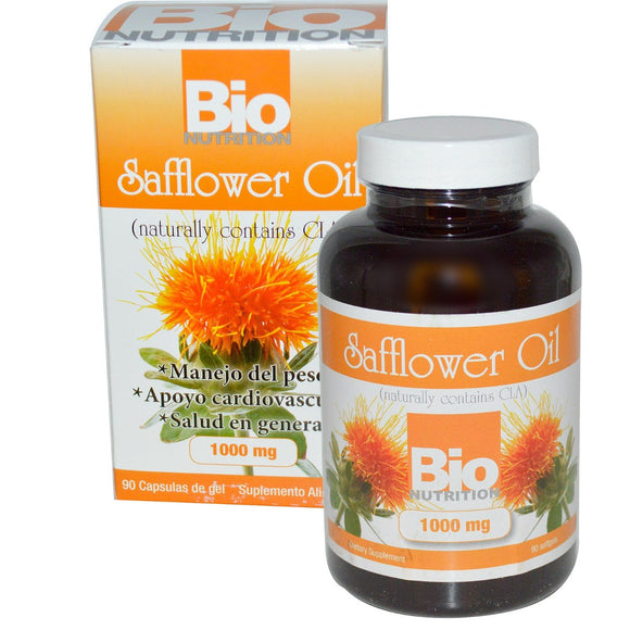 BIO NUTRITION: Safflower Oil 1000 mg, 90 sg