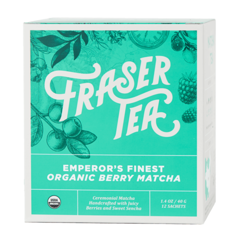 FRASER TEA: Tea Emperors Berry Matcha, 1.4 oz