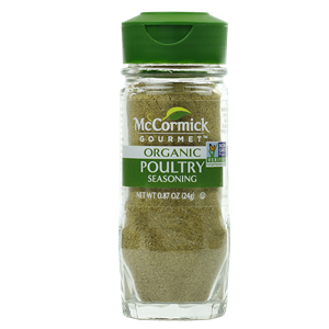 MC CORMICK: Seasoning Poultry Organic, 0.87 oz