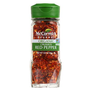 MC CORMICK: McCormick Organic Crushed Red Pepper, 1.12 oz