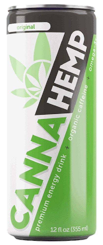 CANNA HEMP: Original Energy Beverage, 12 fl oz