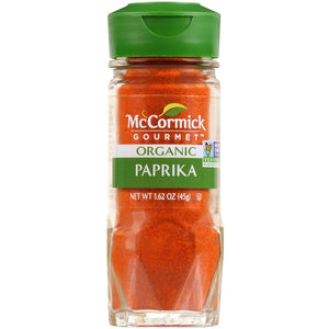 MC CORMICK: Organic Paprika, 1.62 oz