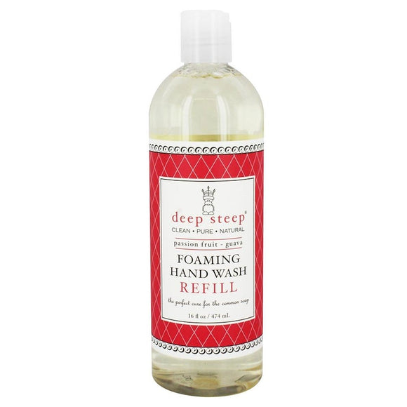 DEEP STEEP: Passion Fruit Hand Wash Refill , 16 oz
