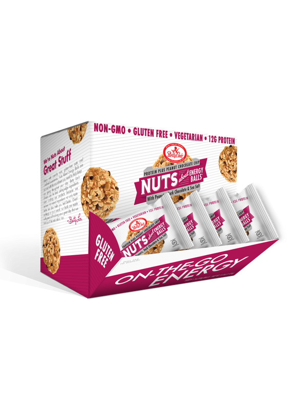 BETTY LOUS: Protein Plus Peanut Butter Chocolate Chip Balls, 30x1.7 oz