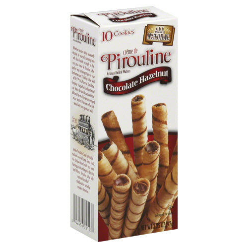 DEBEUKELAER: Pirouline Chocolate Hazelnut, 3.25 oz