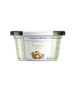 MADE WITH: Pistachio Italian Gelato, 16 oz