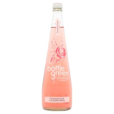 BOTTLEGREEN: Sparkling Pomegranate Elderflower, 275 ml
