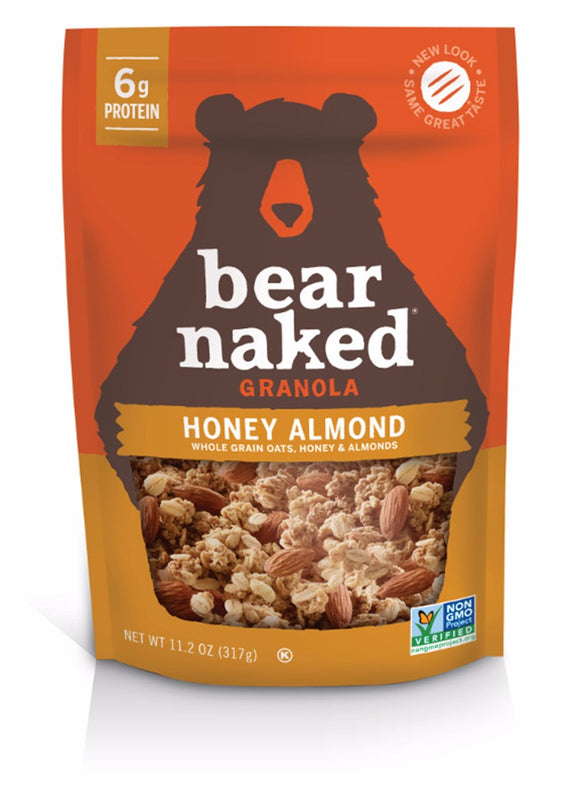 BEAR NAKED: Granola Cereal Honey Almond, 12 oz