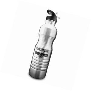 ENVIRO: Bottle Stainless Brushed, 1 liter