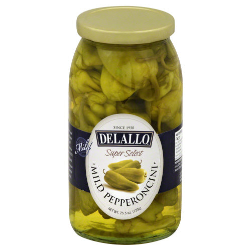 DELALLO: Mild Pepperoncini, 25.5 oz
