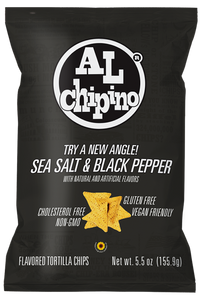 AL CHIPINO: Sea Salt Pepper Chips, 5.5 oz