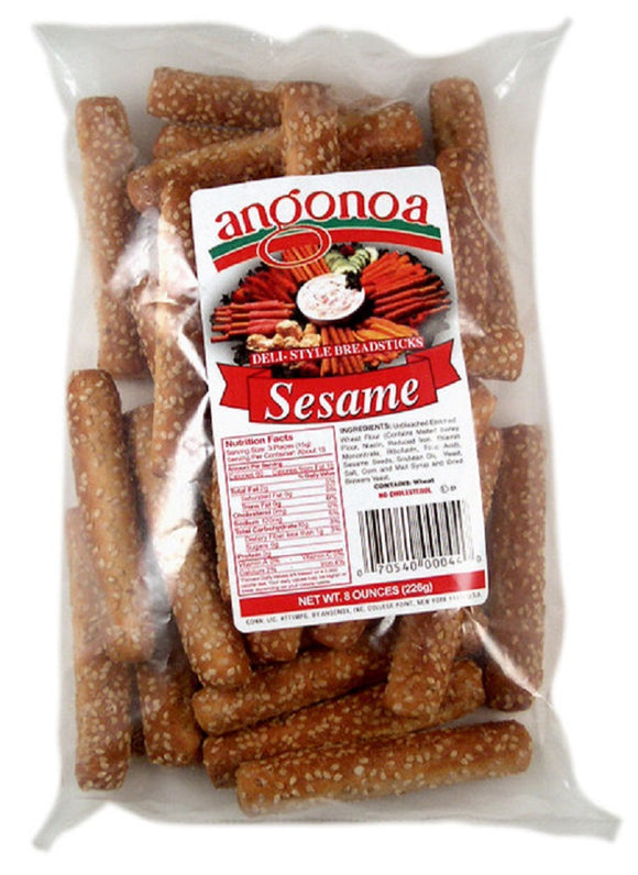 ANGONOA: Sesame Breadsticks, 8 oz