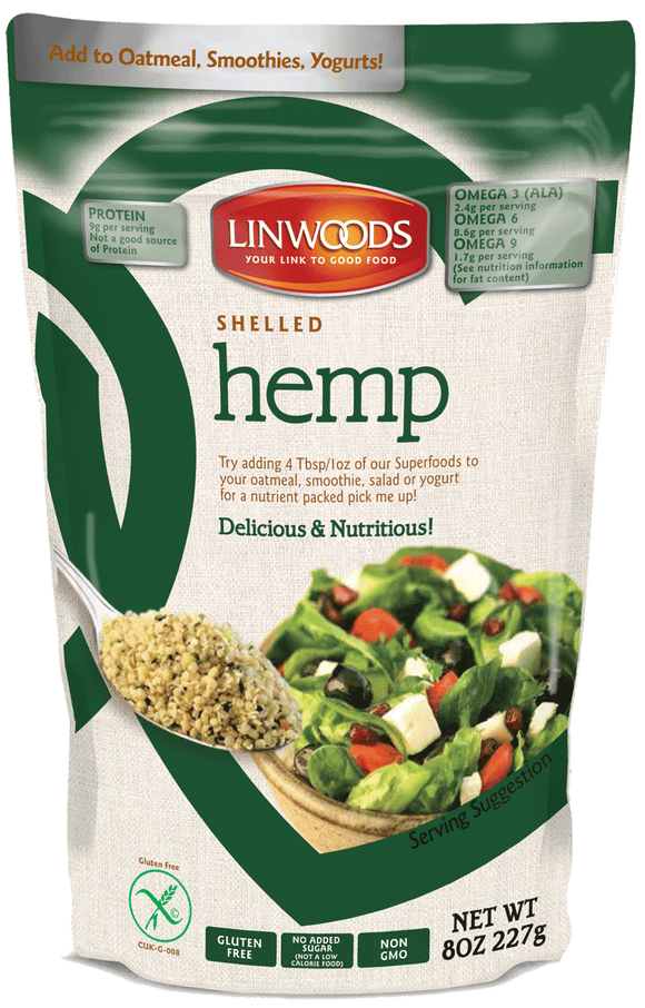 LINWOODS: Shelled Hemp, 8 oz