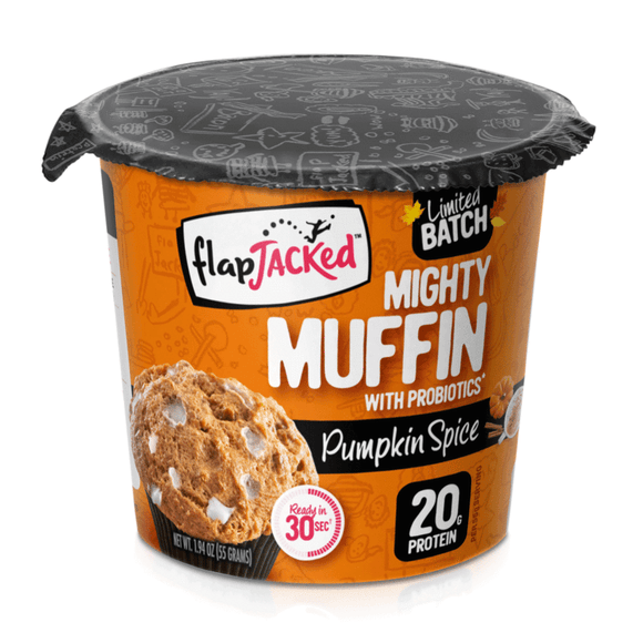 FLAPJACKED: Mix Muffin Pumpkin Spice, 1 cu