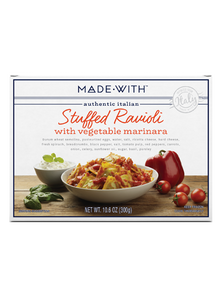 MADE WITH: Stuffed Ravioli with Vegetable Marinara, 10.6 oz