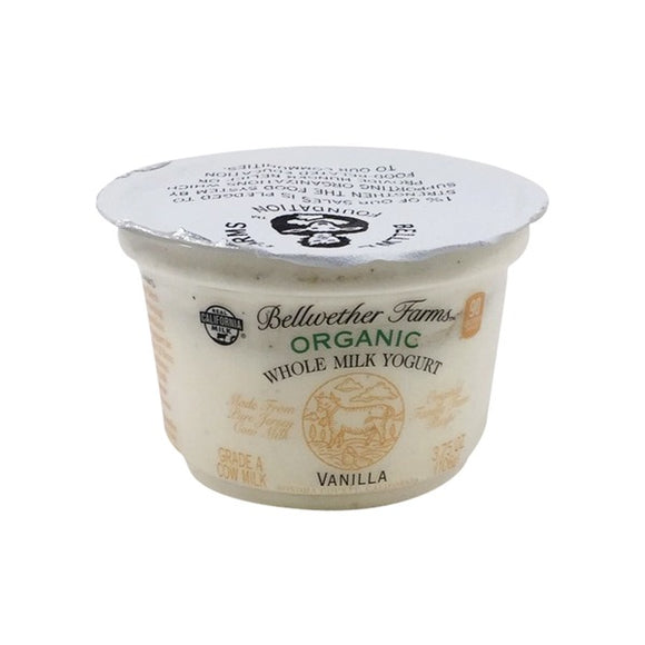 BELLWETHER FARMS: Yogurt Vanilla Jersey Cow, 3.75 oz